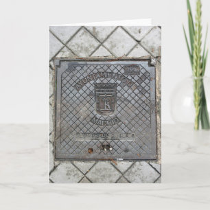 Madrid, Spanien Grußkarte Karte