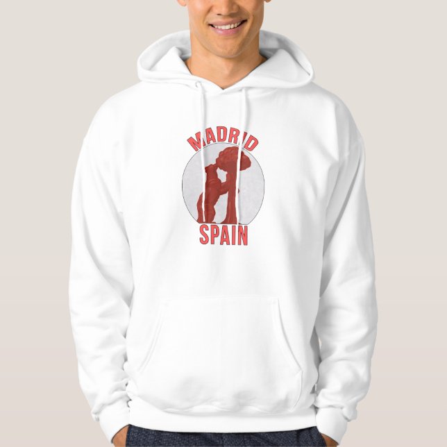 Madrid Spanien Hoodie (Vorderseite)