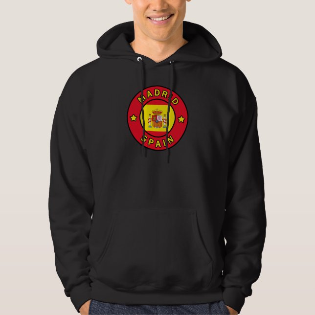 Madrid Spanien Hoodie (Vorderseite)