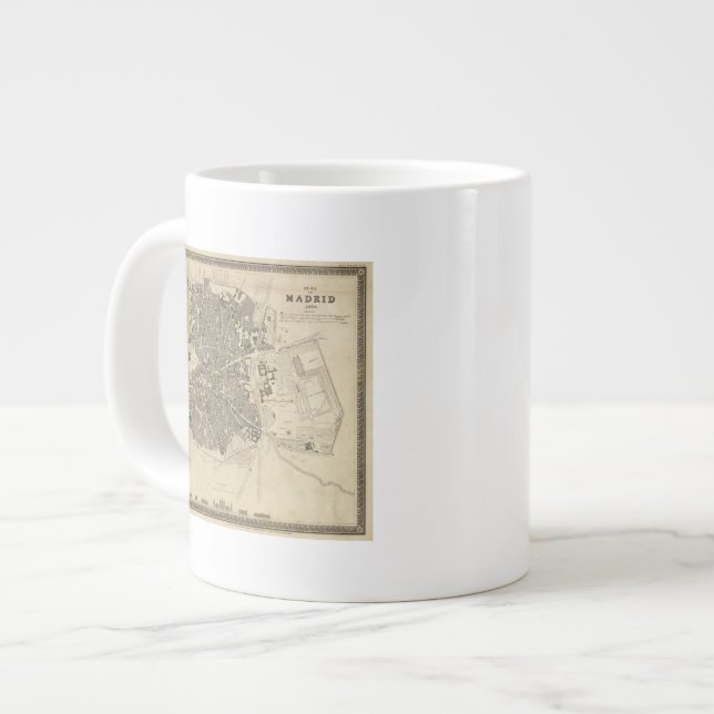 Madrid, Spanien Jumbo-Tasse (Vorderseite Links)
