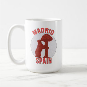 Madrid Spanien Kaffeetasse