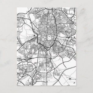 Madrid Spanien Karte
