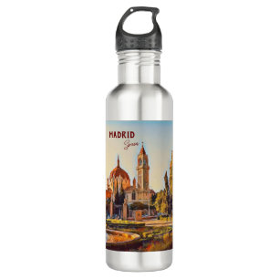 Madrid Spanien Landschaft Souvenir Edelstahlflasche