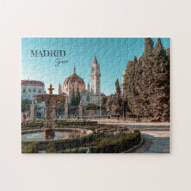 Madrid Spanien Landschaft Souvenir Puzzle (Horizontal)