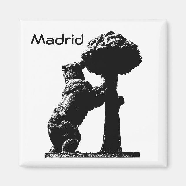 Madrid, Spanien, Magnet (Vorne)