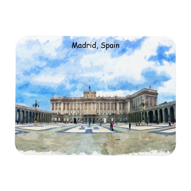 Madrid - Spanien Magnet (Horizontal)