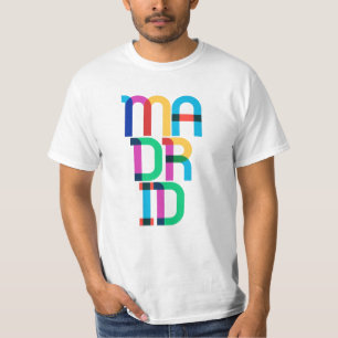 Madrid Spanien Pop T-Shirt