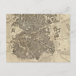 Madrid, Spanien Postkarte