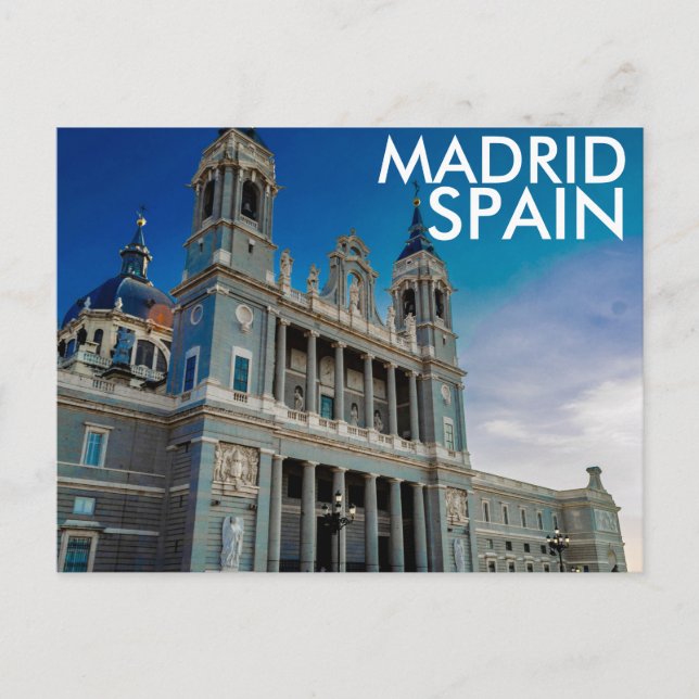 Madrid, Spanien Postkarte (Vorderseite)