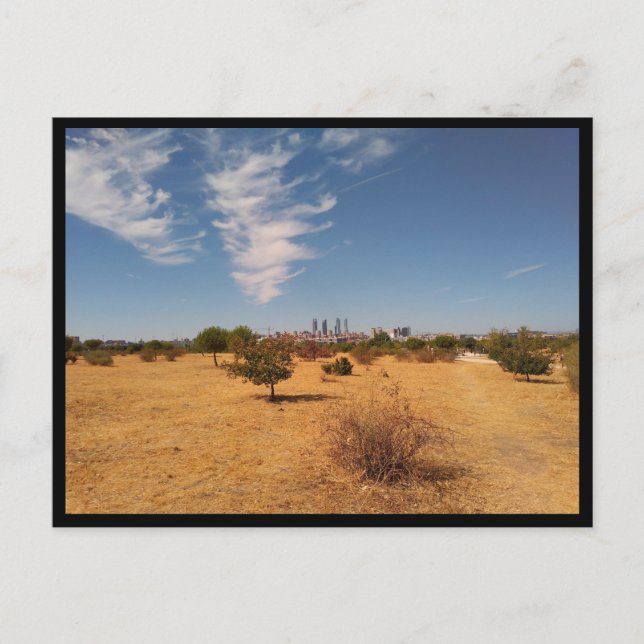 Madrid, Spanien Postkarte (Vorderseite)