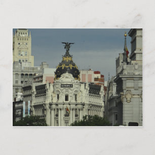 Madrid Spanien Postkarte