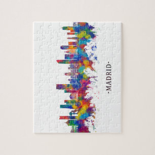 Madrid Spanien Puzzle