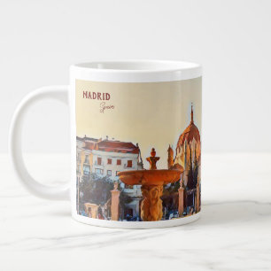 Madrid Spanien Reise Landschafts-Souvenir-Kaffeeta Jumbo-Tasse