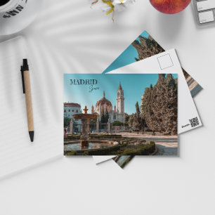 Madrid Spanien Reise Landschafts-Souvenir Postkart Postkarte