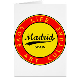 Madrid, Spanien, Roter Kreis, Kunst