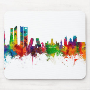 Madrid Spanien Skyline Mousepad
