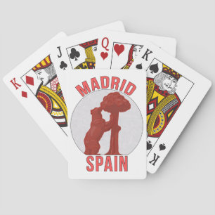 Madrid Spanien Spielkarten