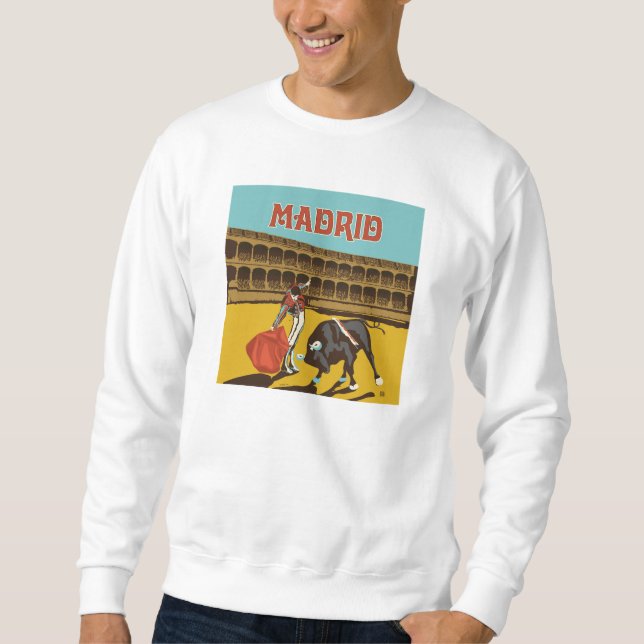 Madrid, Spanien Sweatshirt (Vorderseite)
