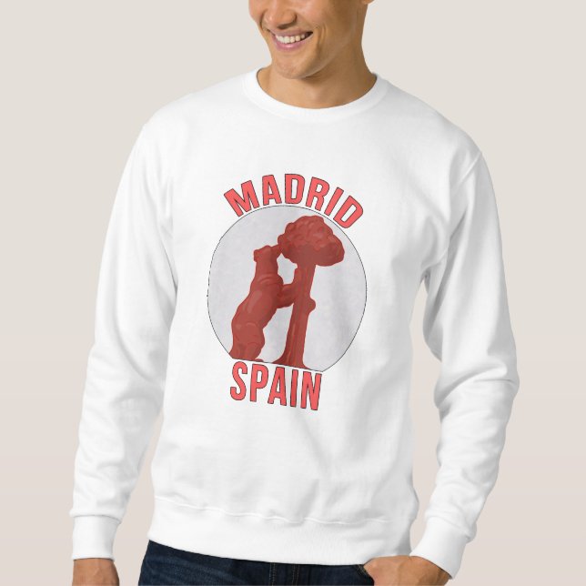 Madrid Spanien Sweatshirt (Vorderseite)
