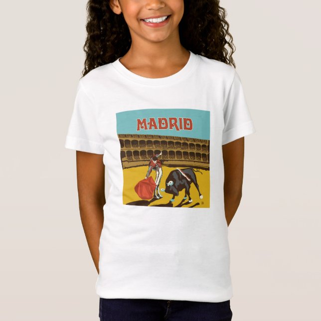 Madrid, Spanien T-Shirt (Vorderseite)