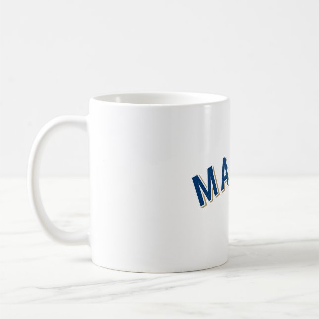 Madrid, Spanien Vintag Arch Kaffeetasse (Links)