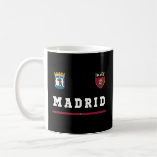 Madrid Sportssoccer Jersey Flag Football Kaffeetasse
