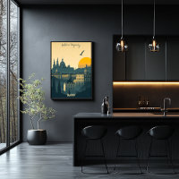 Madrid Sunrise - Royal City Silhouetten