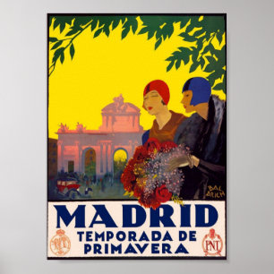 Madrid Temporada de Primavera Kunst, Dichtung und  Poster