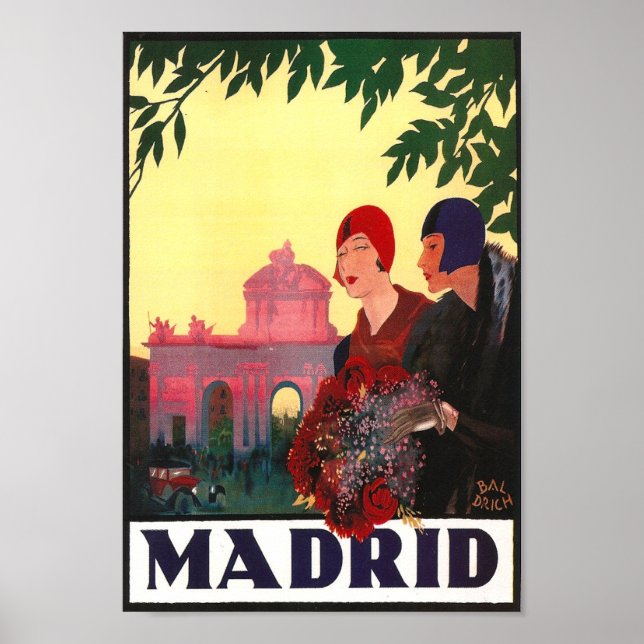 Madrid Temporada de Primavera Kunst, Dichtung und  Poster (Vorne)