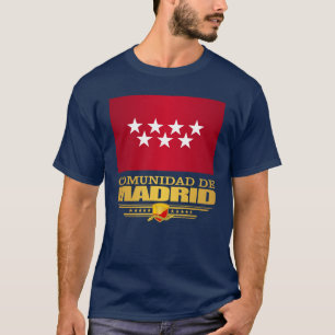 Madrider Flagge T-Shirt
