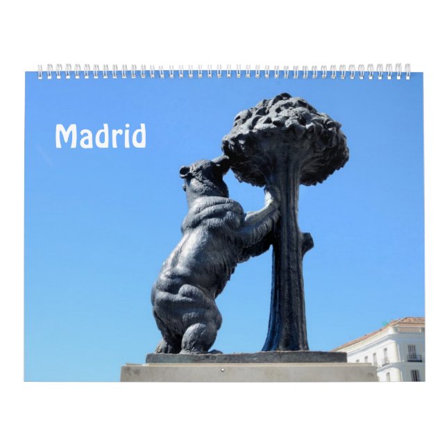 Madrider Foto 12 Monate Kalender (Titelbild)
