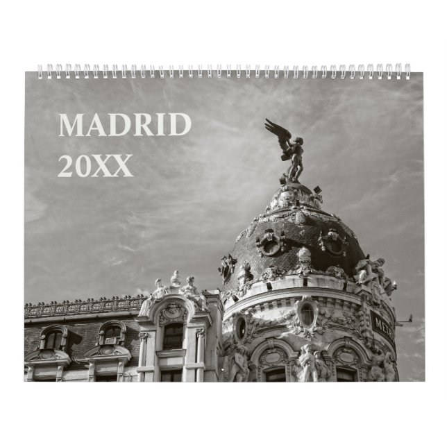 Madrider Kalender 12 Monate (Titelbild)