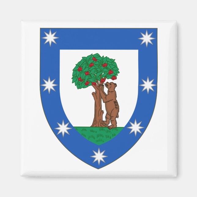 Madrider Wappen-Magnet Magnet (Vorne)