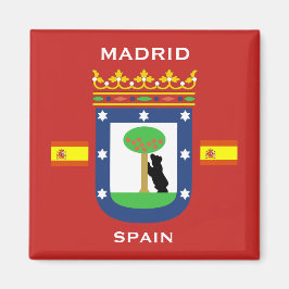 Madrider Wappen-Magnet Magnet