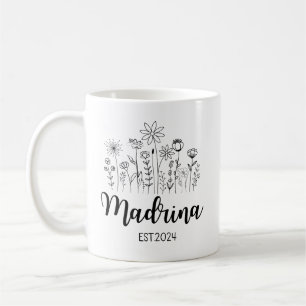 Madrina Coffee Mugs 2024 Quieres Ser Mi Madrina Kaffeetasse