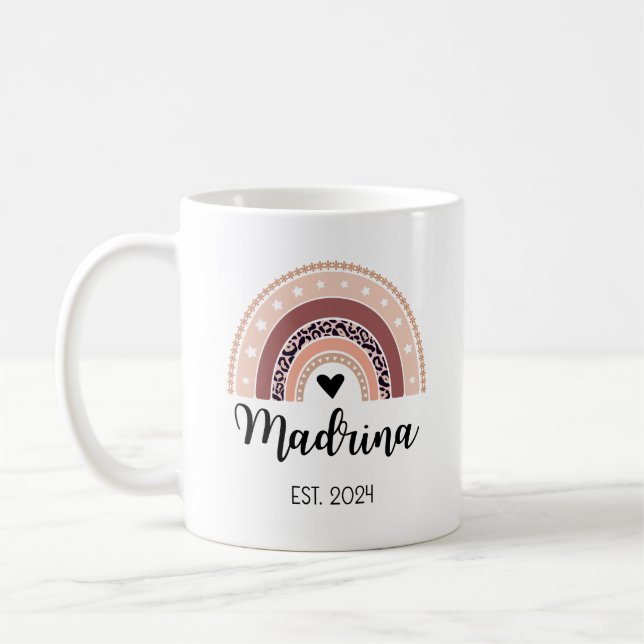 Madrina Coffee Mugs 2024 Quieres Ser Mi Madrina Kaffeetasse (Links)