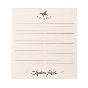 Madrone Ranch Notepad 2 Notizblock