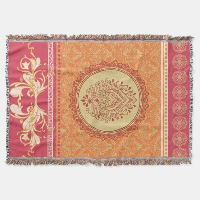 MADURAI ~ Throw Blanket Decke (Vorderseite)