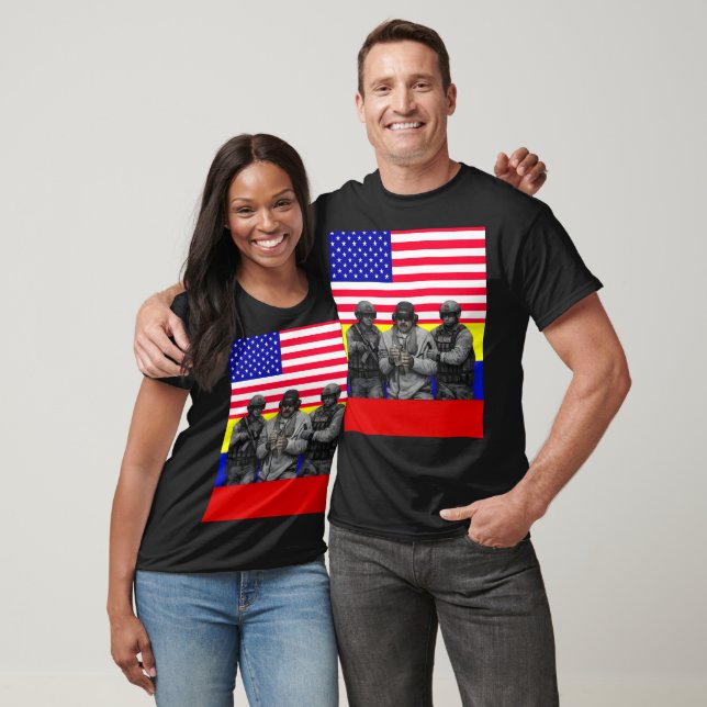 Maduro Captured Live: A New Era for Venezuela T-Shirt (Unisex)