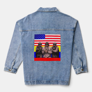 Maduro festgenommen live: Eine neue Ära für Venezu Jeansjacke