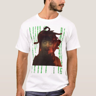 MADUSA 1X001 WEIßES MATRIX WEIßES T-SHIRT VON SAMU