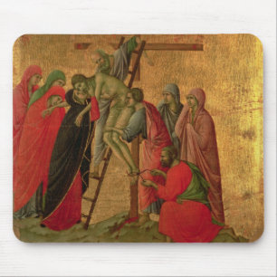Maesta: Abfall vom Kreuz, 1308-11 Mousepad