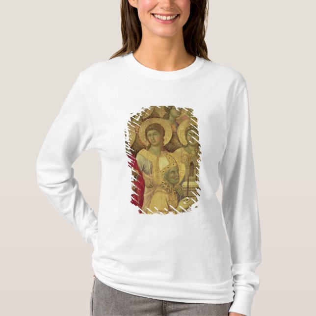 Maesta: Heilige, 1308-11 T-Shirt (Vorderseite)