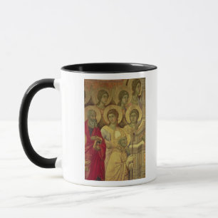 Maesta: Heilige, 1308-11 Tasse