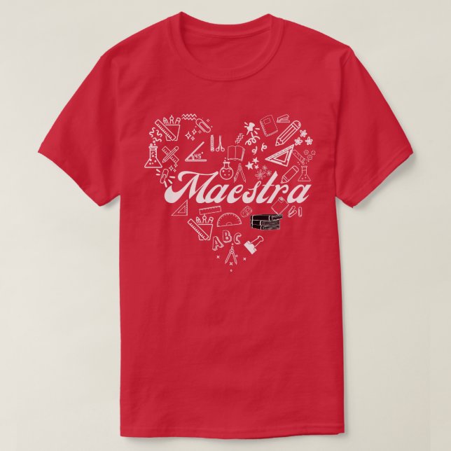 Maestra 4 T-Shirt (Design vorne)