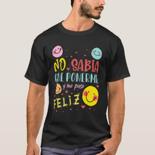 Maestra Latina Bicultural Bilingua, Spanischer Leh T-Shirt