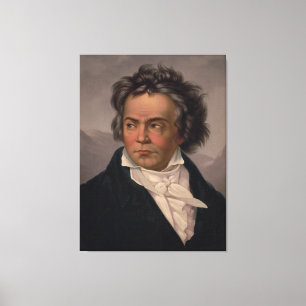 Maestro Ludwig Beethoven Symphony Music Composer Leinwanddruck
