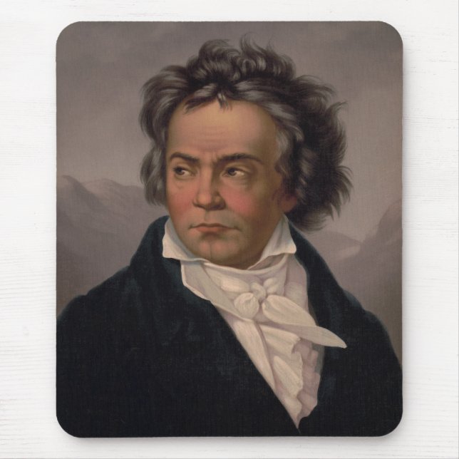 Maestro Ludwig Beethoven Symphony Music Composer Mousepad (Vorne)