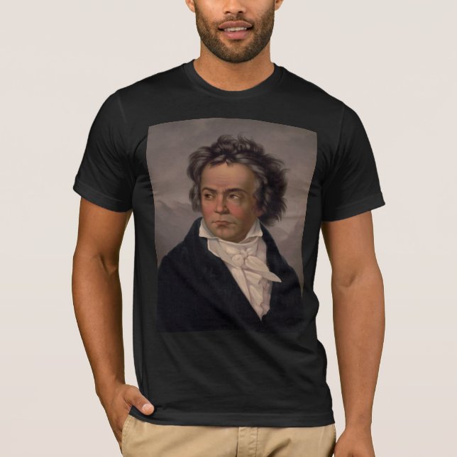Maestro Ludwig Beethoven Symphony Music Composer T-Shirt (Vorderseite)
