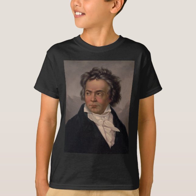 Maestro Ludwig Beethoven Symphony Music Composer T-Shirt (Vorderseite)